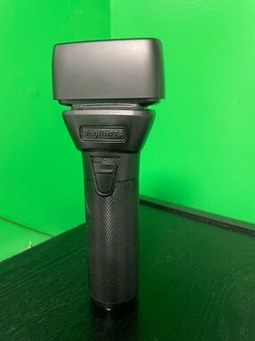 Matte Black Grooming Shaver FX One with Textured Grip